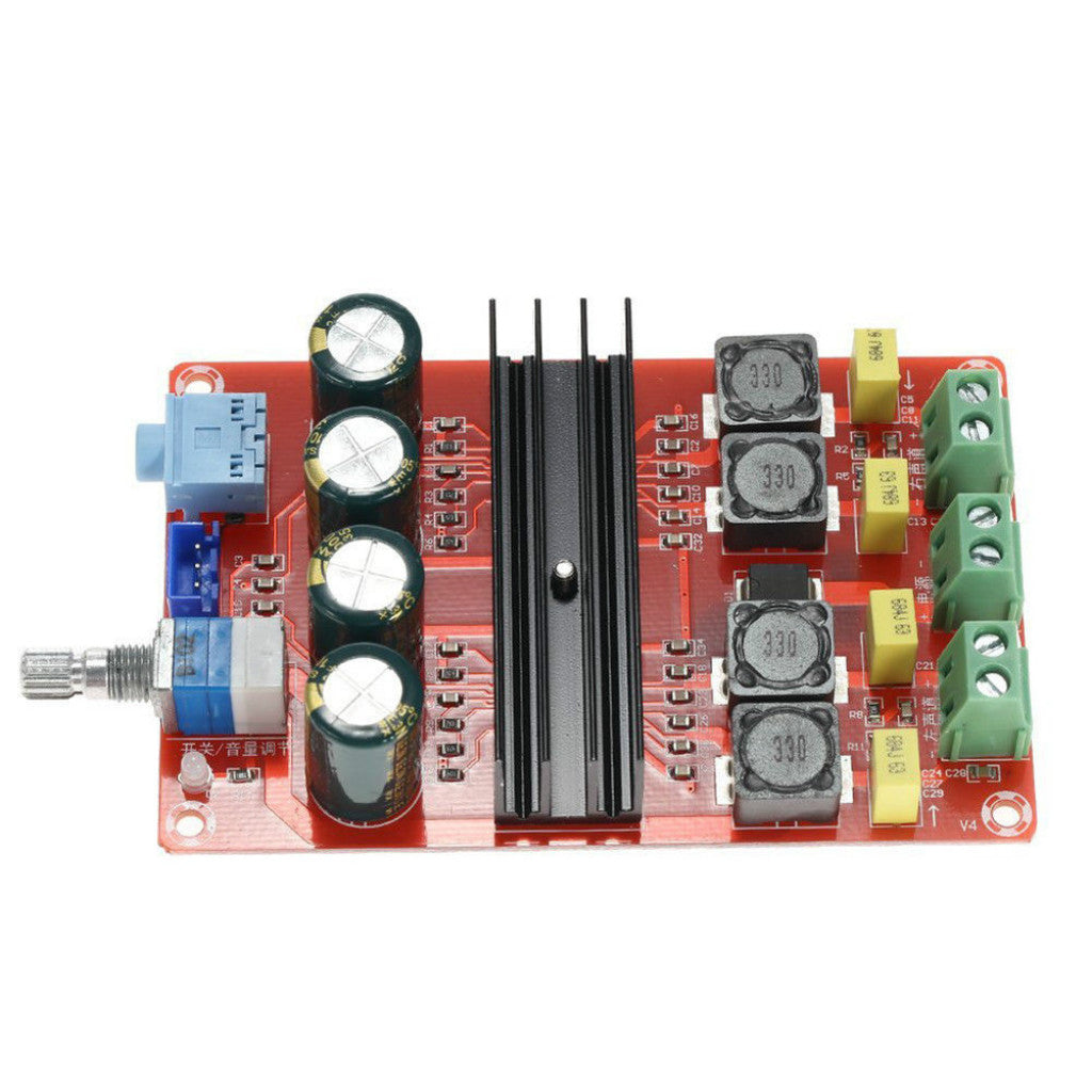 TPA3116 D2 2x100W Dual Channel Digital Audio Amplifier Board Module 12-24V