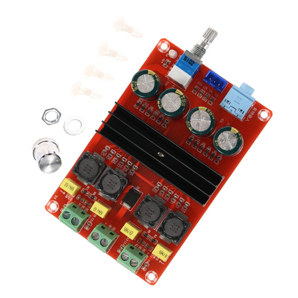 TPA3116 D2 2x100W Dual Channel Digital Audio Amplifier Board Module 12-24V
