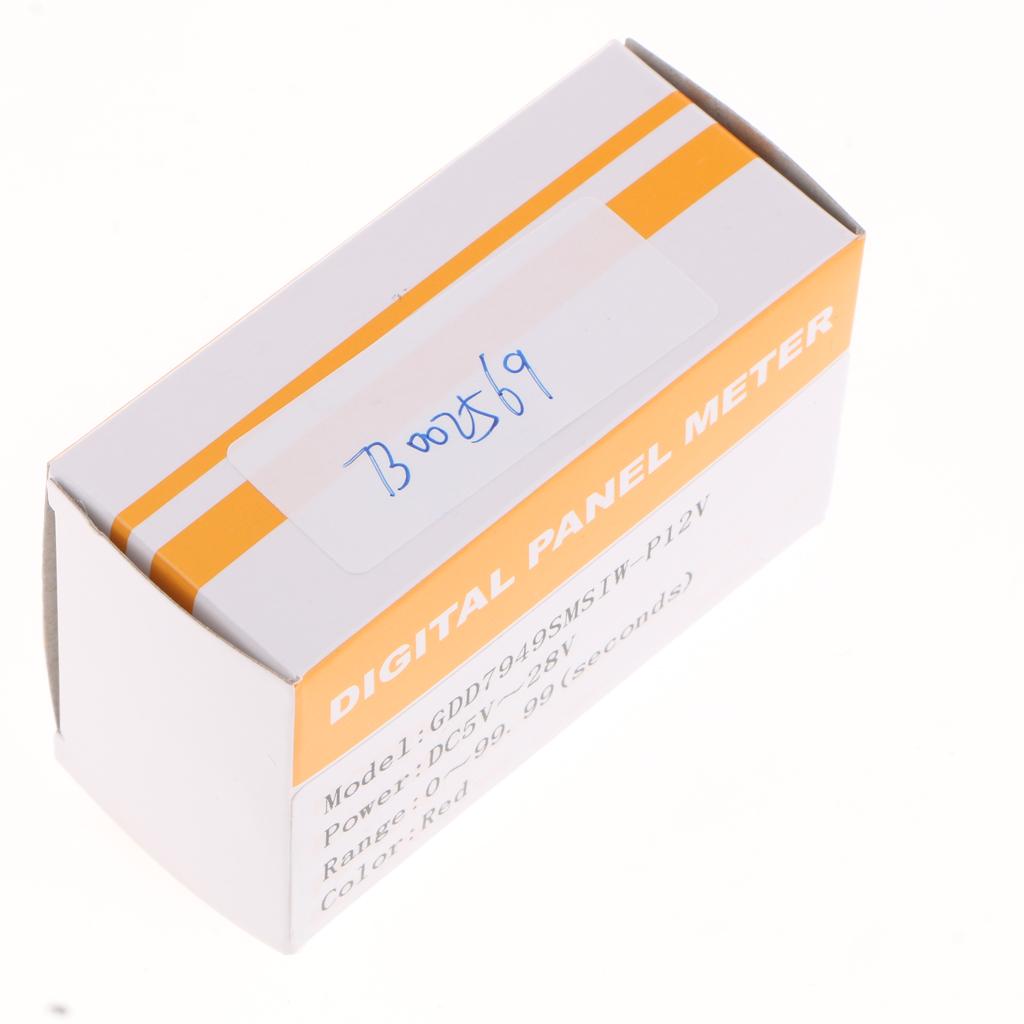 Red LED Digital Timer Totalizer Hour Panel GDD7949SMSIW-P12V