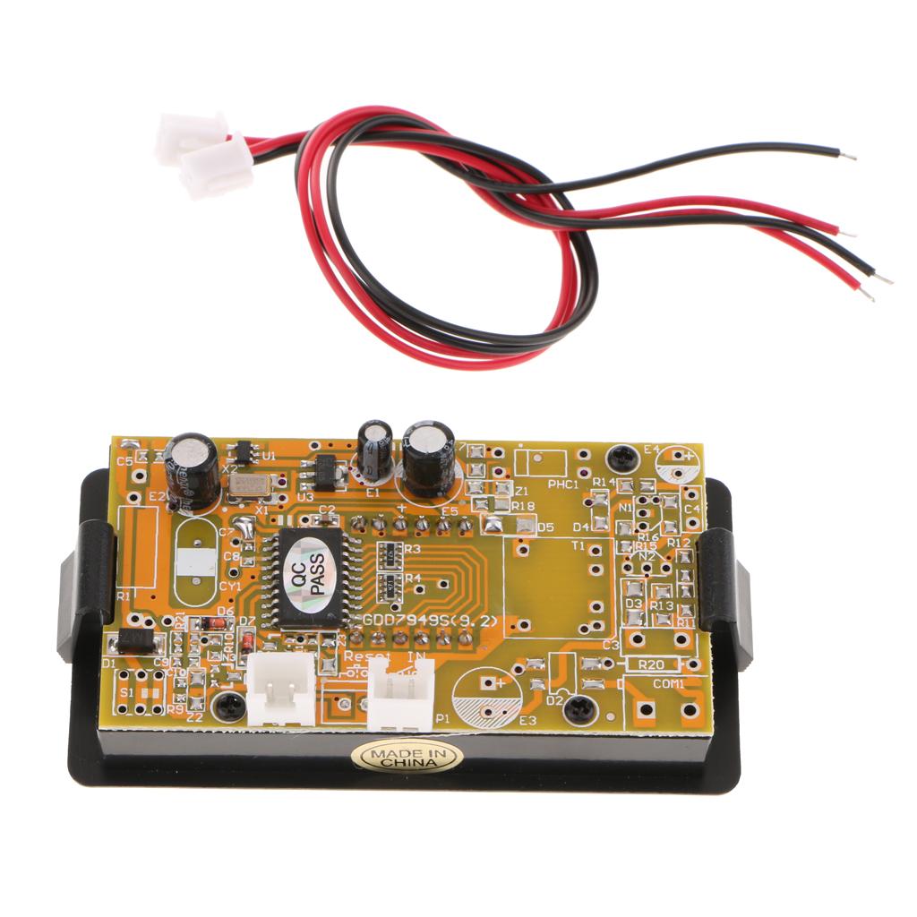 Red LED Digital Timer Totalizer Hour Panel GDD7949SMSIW-P12V