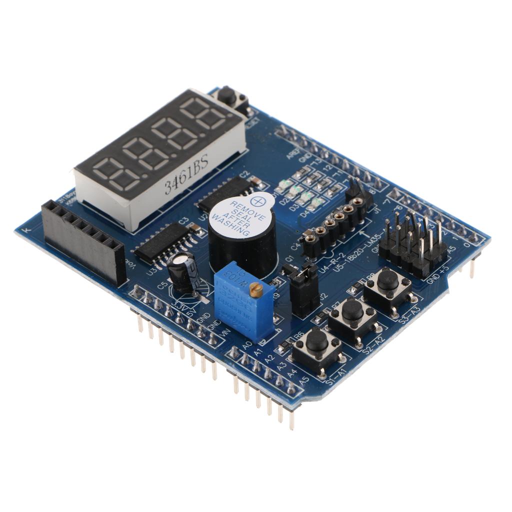 Multifunctional Fundamental Learning Expansion Board Module Kit for Arduino