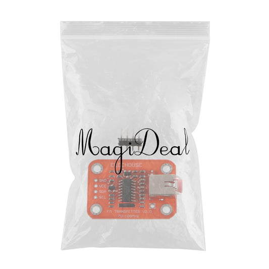 Digital FM Radio Transmitter Module for Arduino Microphone Audio Board