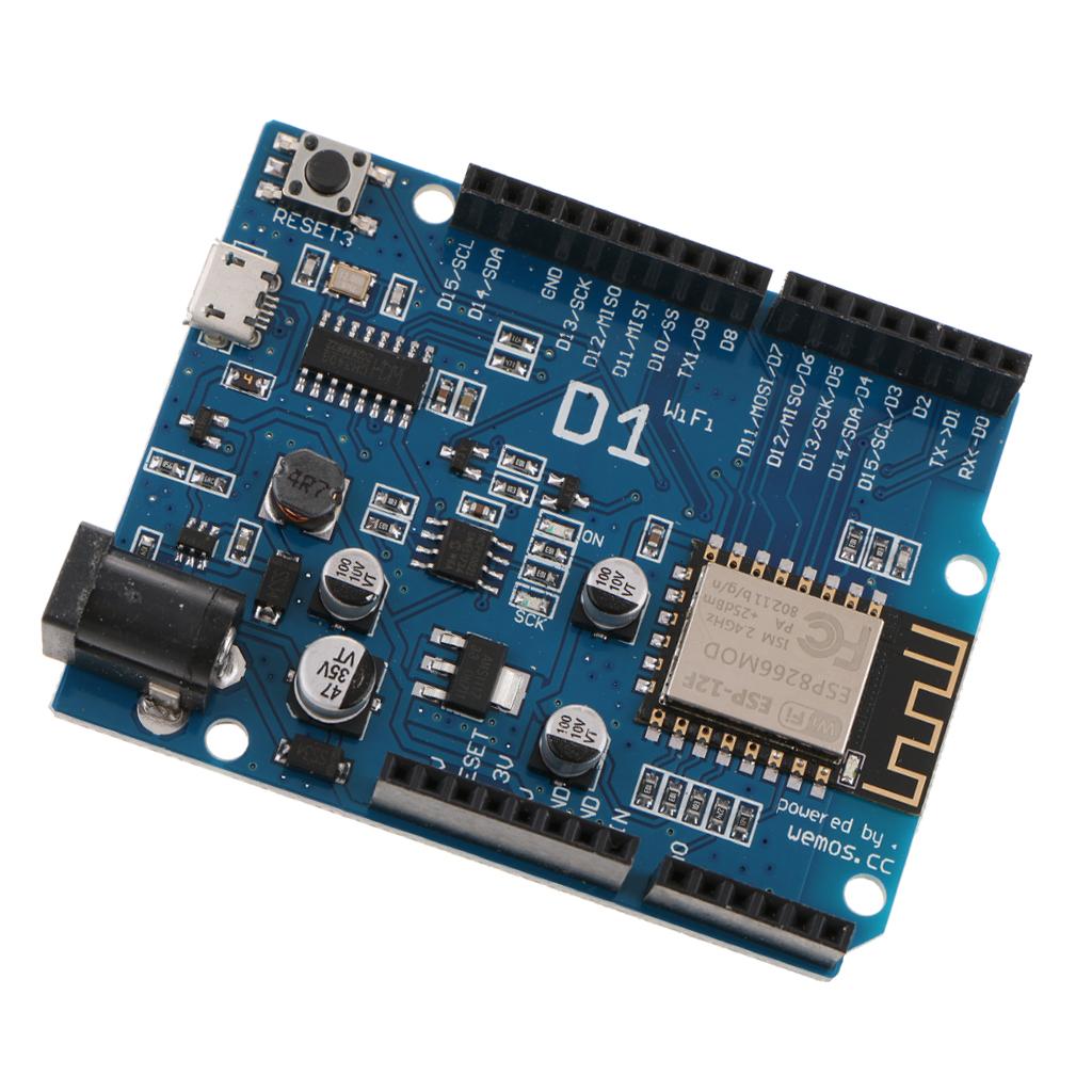ESP8266 USES IDE Module Development Board With Q98 WeMos D1 WiFi Arduino UNO