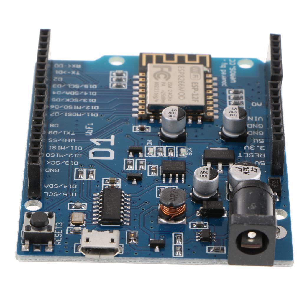 ESP8266 USES IDE Module Development Board With Q98 WeMos D1 WiFi Arduino UNO