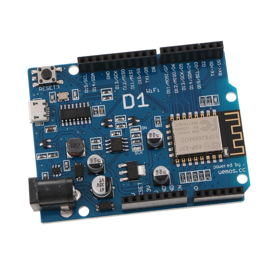 ESP8266 USES IDE Module Development Board With Q98 WeMos D1 WiFi Arduino UNO