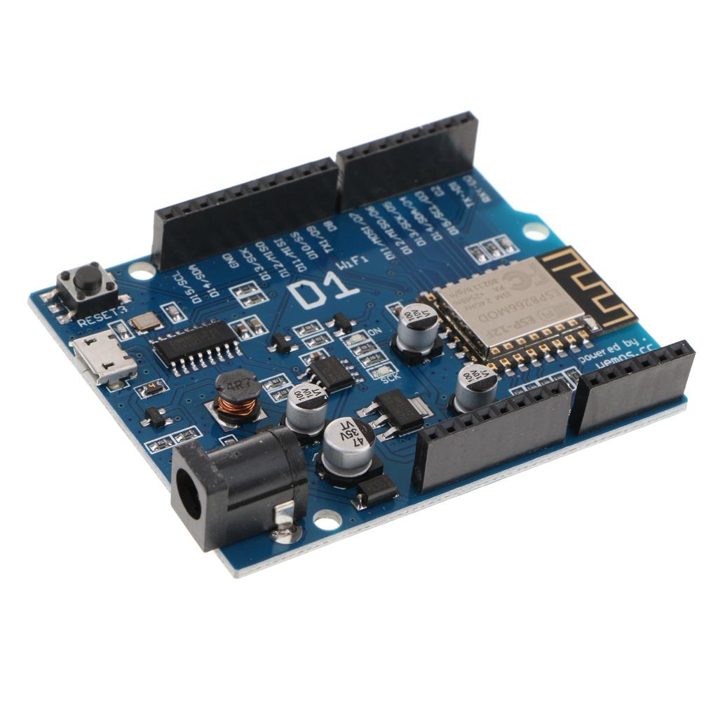 ESP8266 USES IDE Module Development Board With Q98 WeMos D1 WiFi Arduino UNO