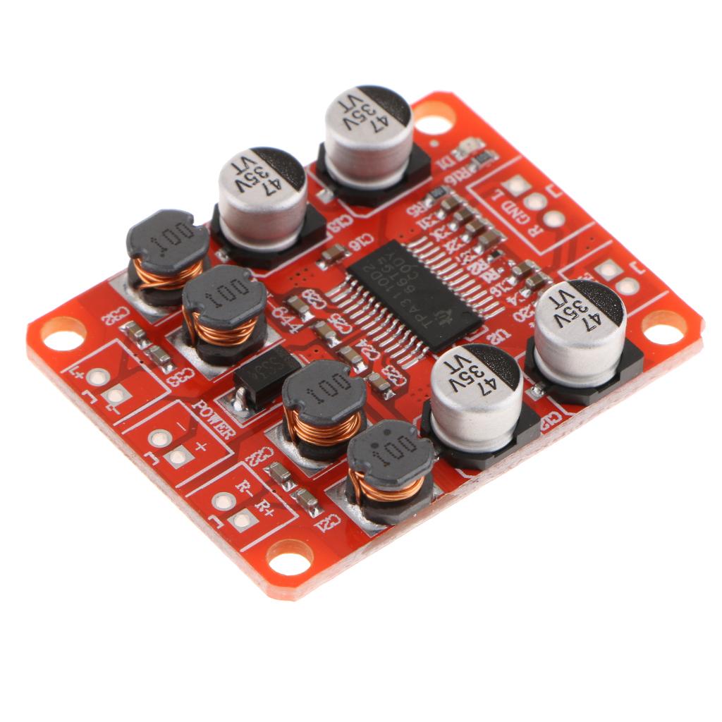TPA3110 2X15W Digital Stereo Audio Power Amplifier Board DC 12V 2A