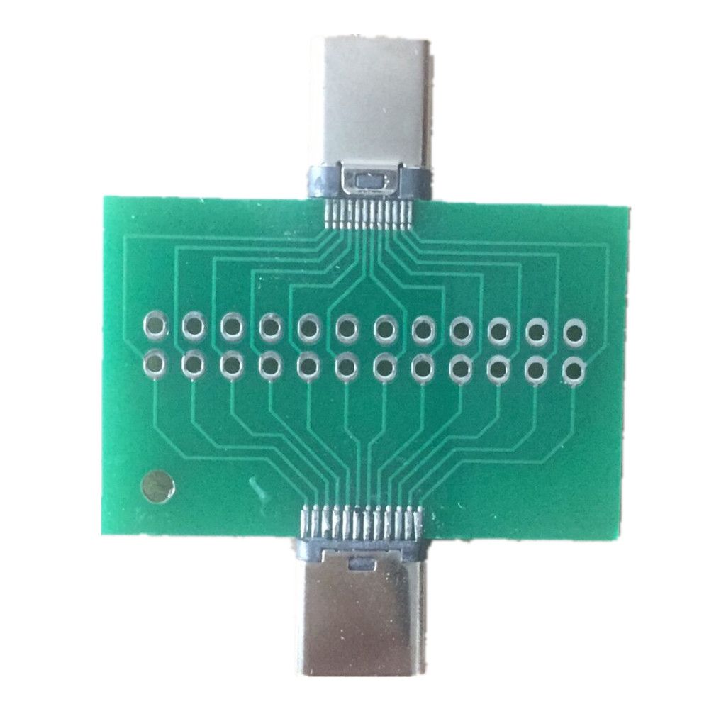 USB 3.1 Type C Male to Female Connector Adapter Module TYPE-C Test Board Plate DC 650V