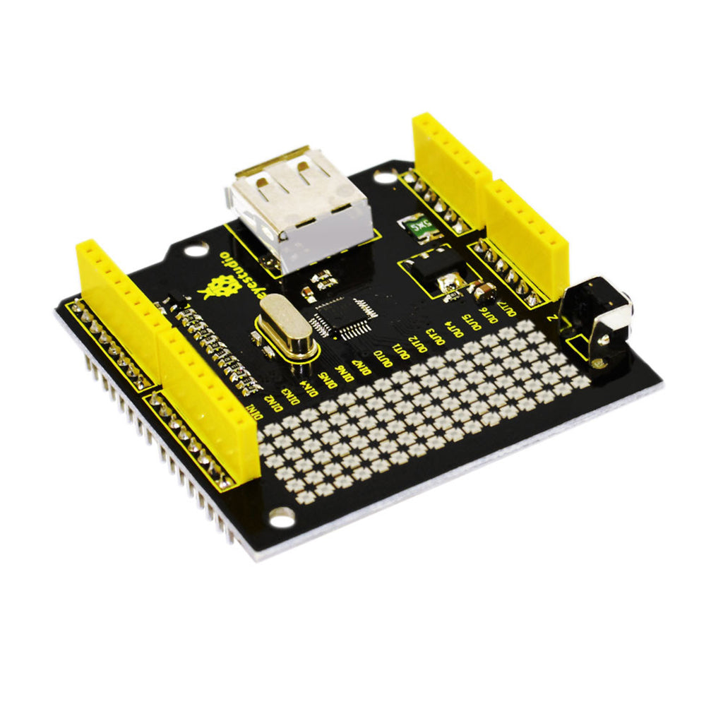 Keyestudio USB Host Shield for Arduino UNO MEGA Support Google Android ADK