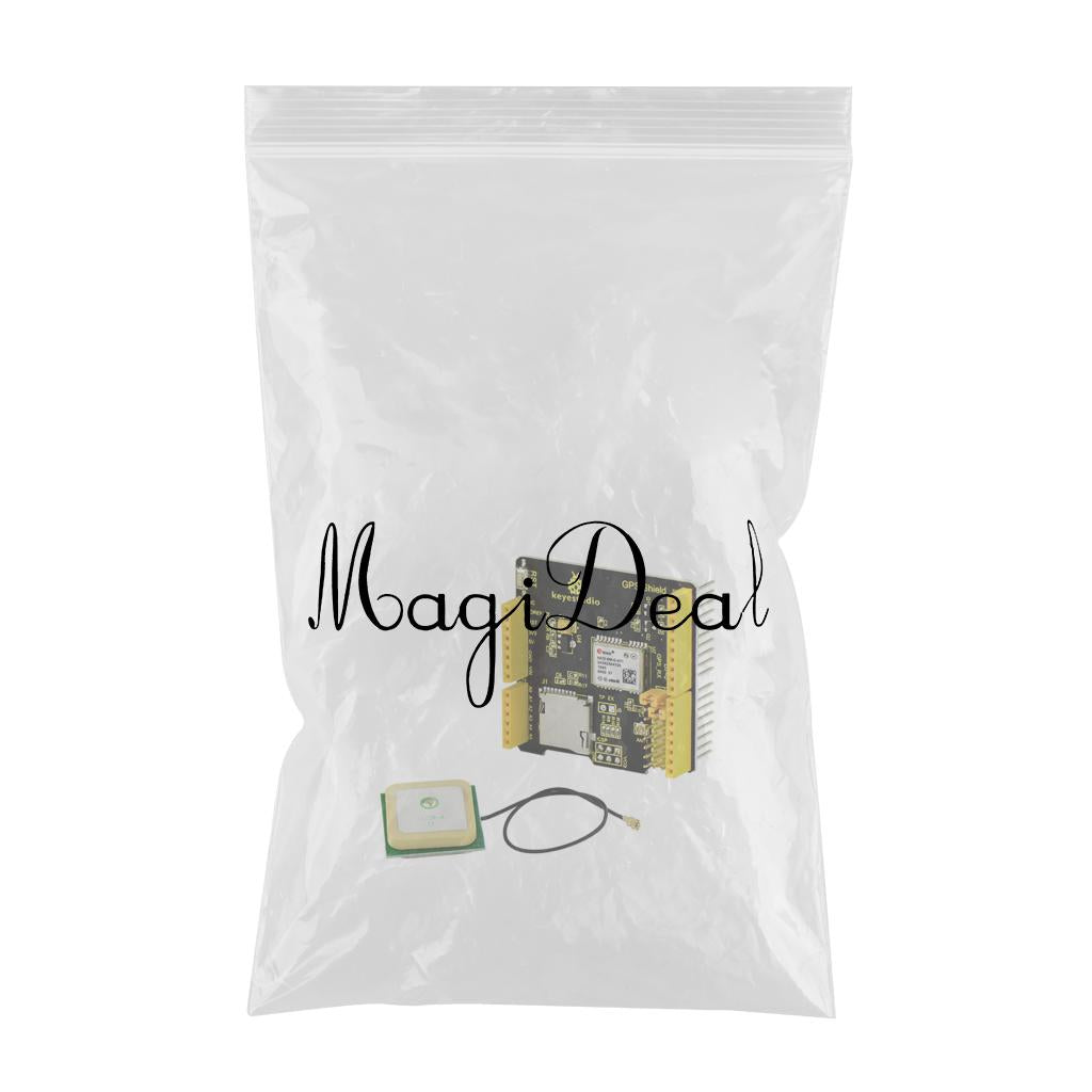 Keyestudio GPS Shield With SD Slot +Antenna For Arduino UNO R3