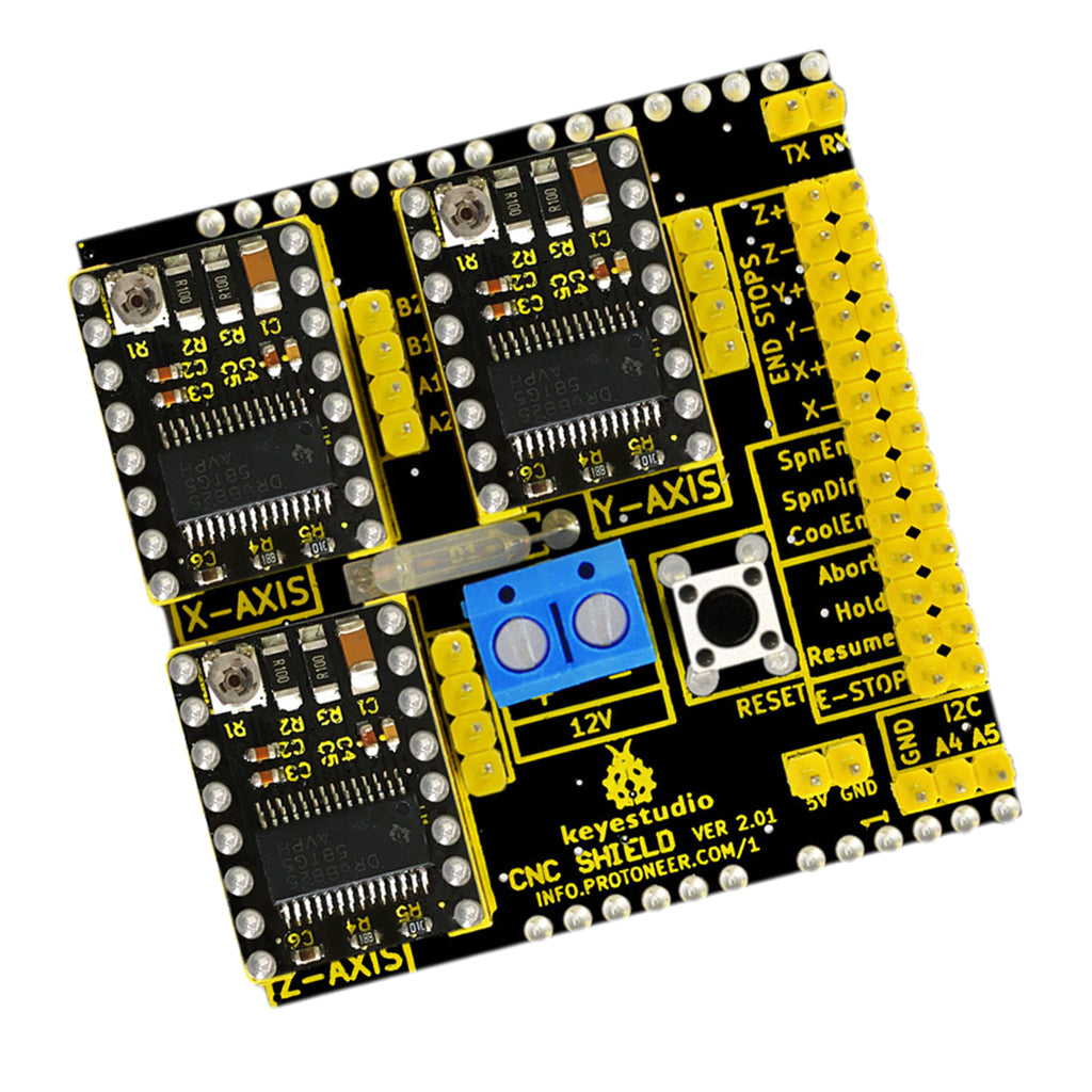 CNC Shield V2 Engraver 3D Printer A4988 Stepper Motor Driver Expansion Board