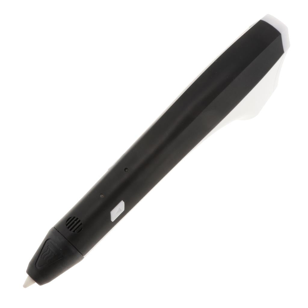 3D Printing Drawing Pen Crafts Modeling PLA/PCL Filament LED Display Black