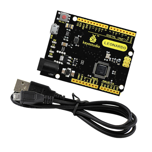 Keyestudio Leonardo R3 Development Board +1meter Micro USB Cable for Arduino