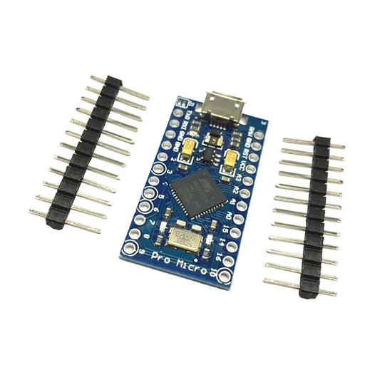 Pro Micro 5V 16MHz Compatible ATMEGA 32u4 Microcontroller Development Board with Pin Header
