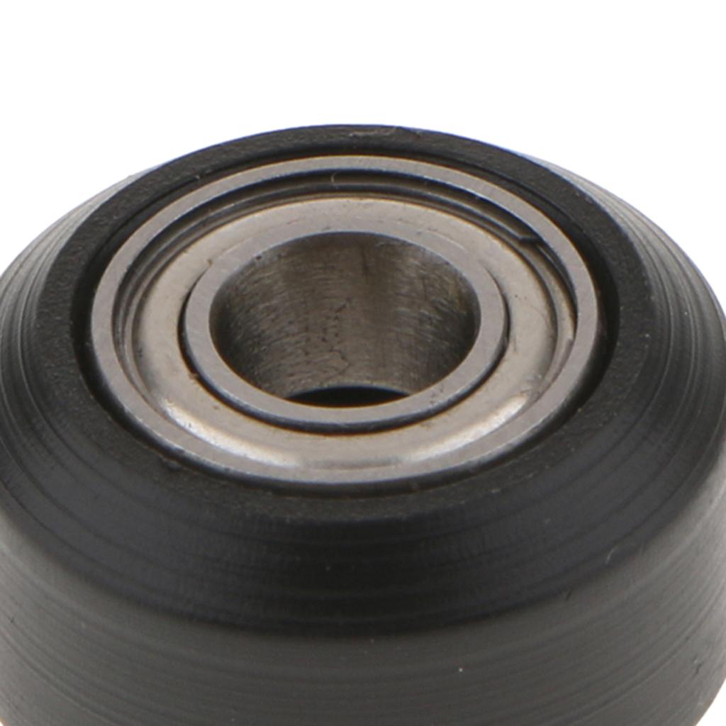 Small POM MR105 Idler Pulley Gear Perlin Wheel 5mm Bore For 3D Printer