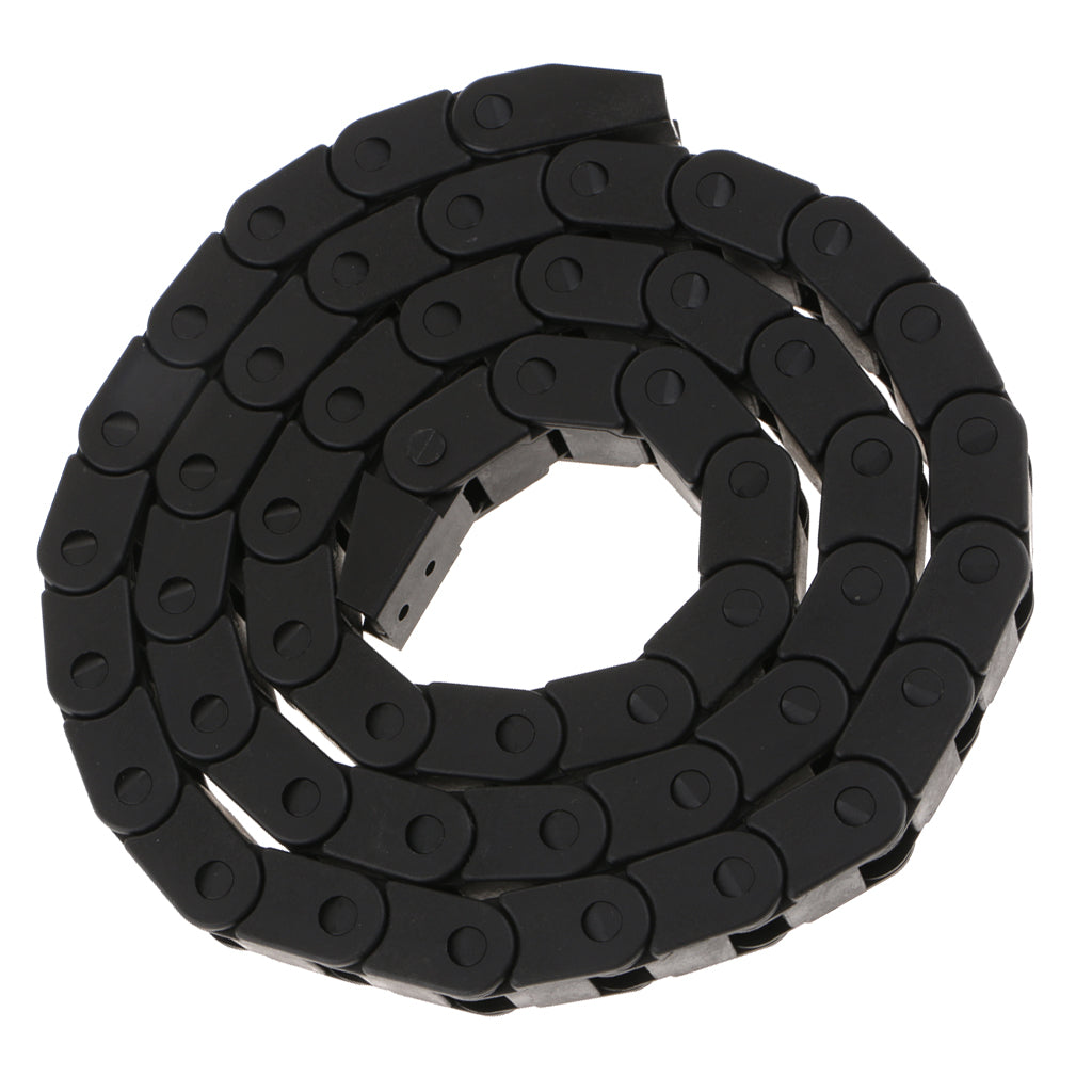 Plastic Drag Chain Cable Wire Carrier CNC Router for 3D Printer 10mm x 10mm
