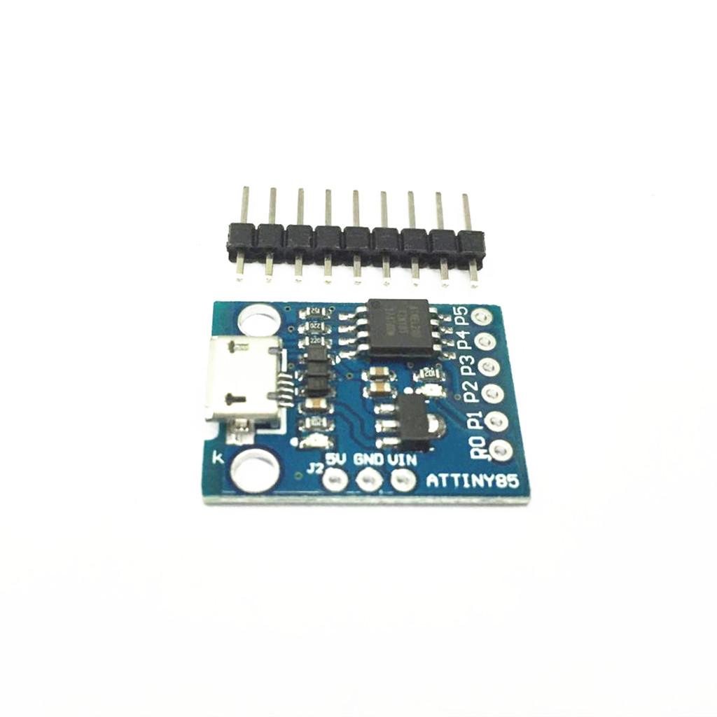 Blue Mini ATTINY85 Micro Arduino USB Single Machine Development Board Module
