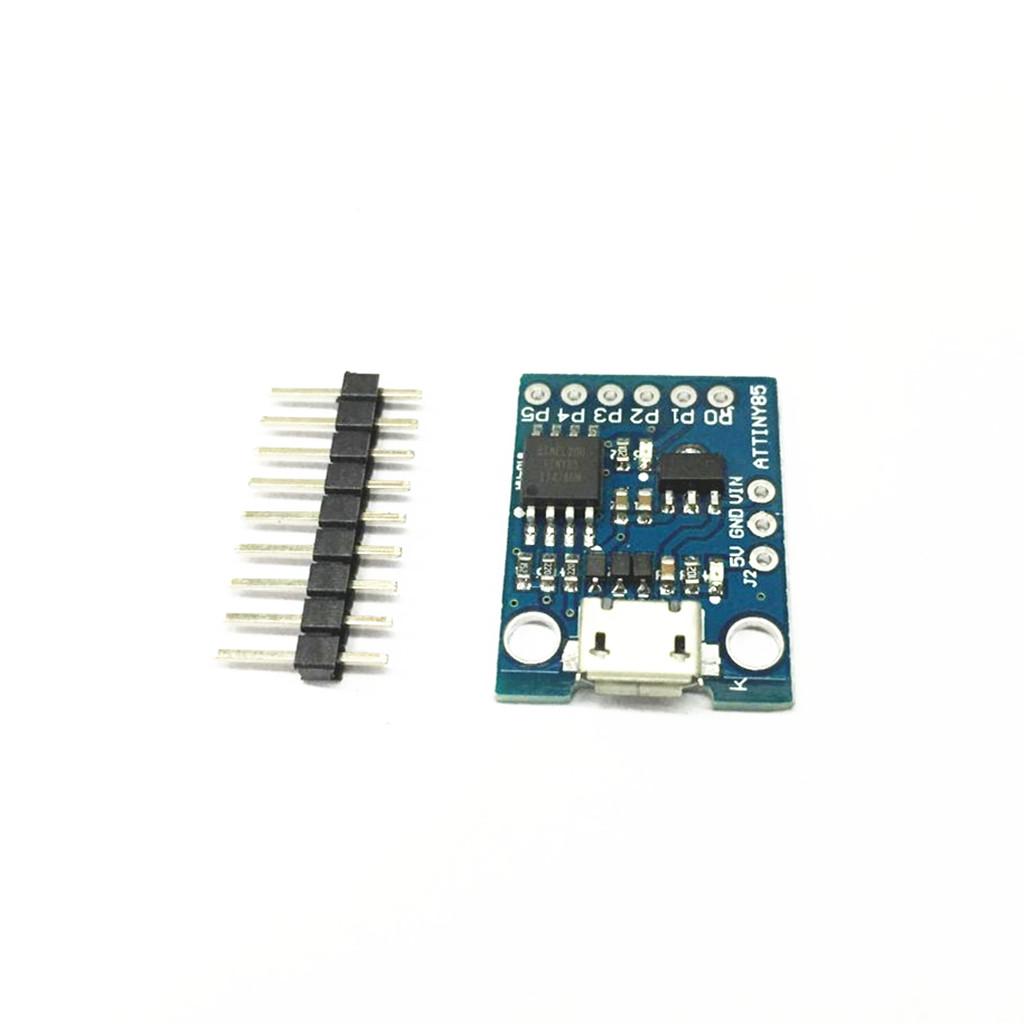 Blue Mini ATTINY85 Micro Arduino USB Single Machine Development Board Module