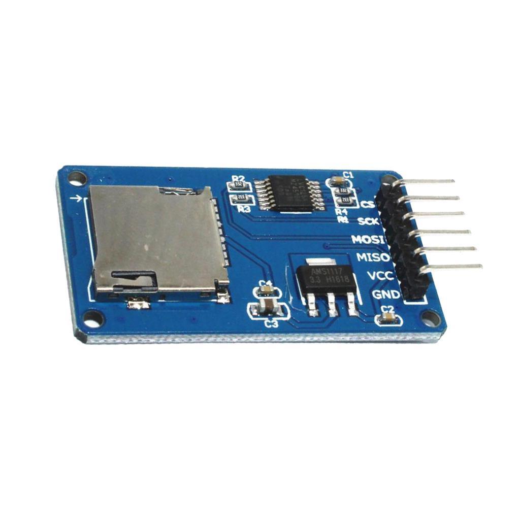Micro SD Mini TF Card Reader Module SPI Interface to Level Converter Chip