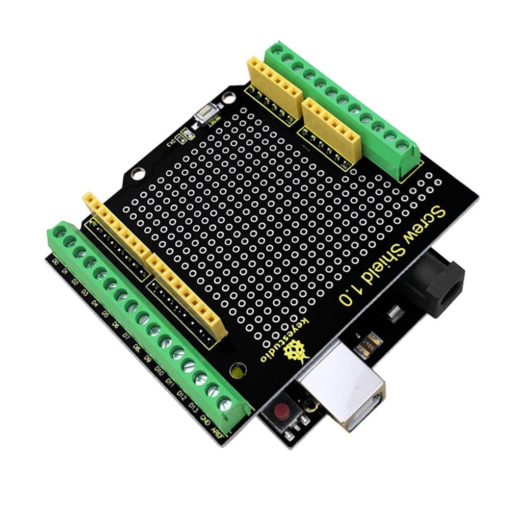 Keyestudio Screw Shield Bindingpost Prototype Expansion Board for Arduino