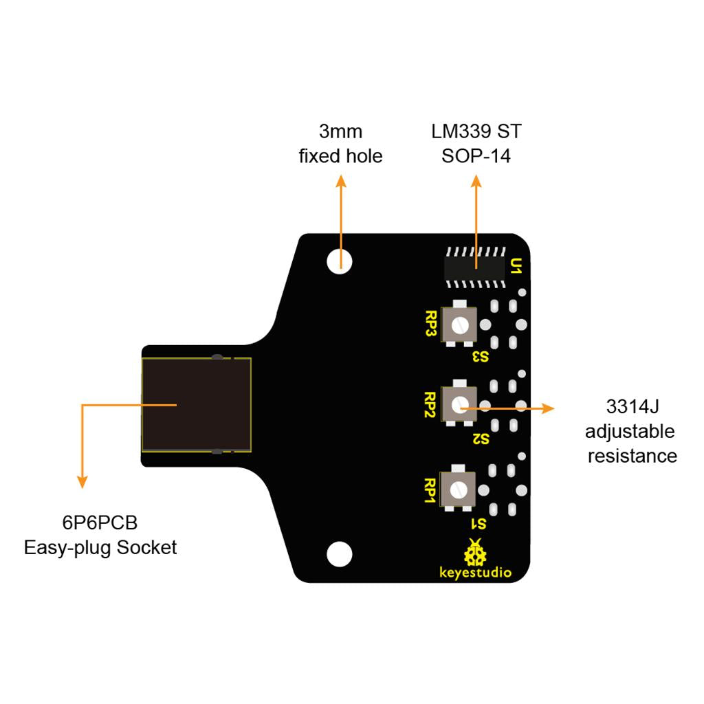Automatic Circuit Board Solar Energy Panel Tracking Sensor Module