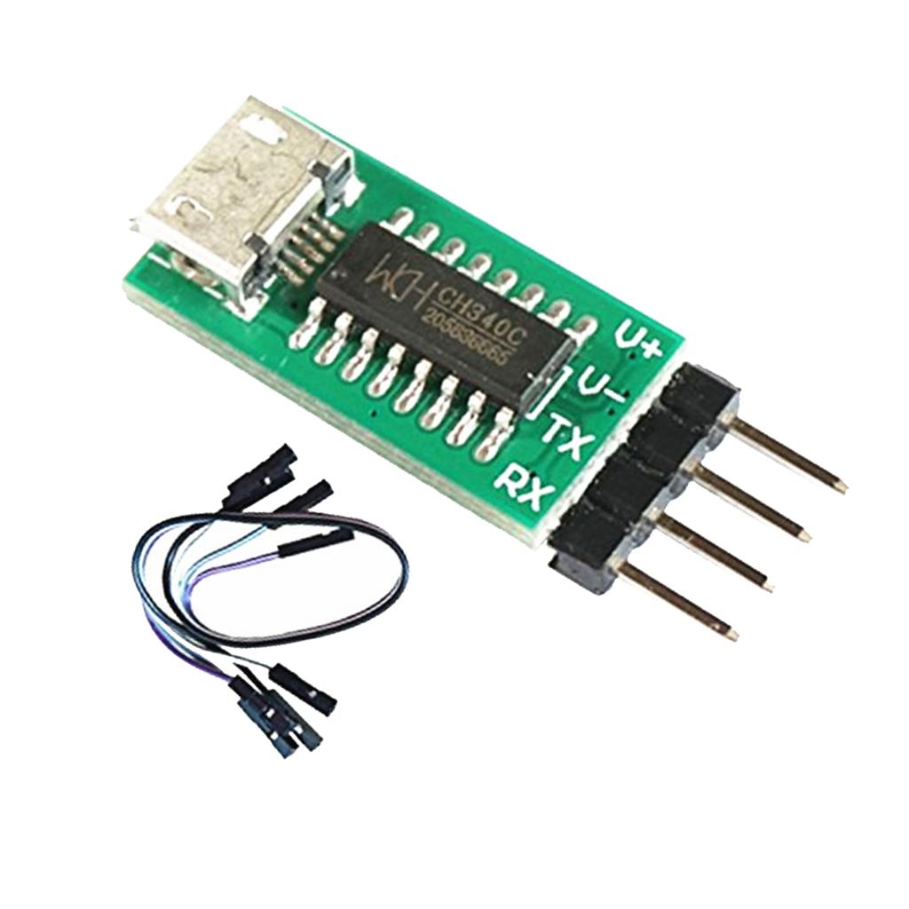 CH340C USB Transfer TTL Serial Port ISP Download Module 51 STM32 win7 CH340T