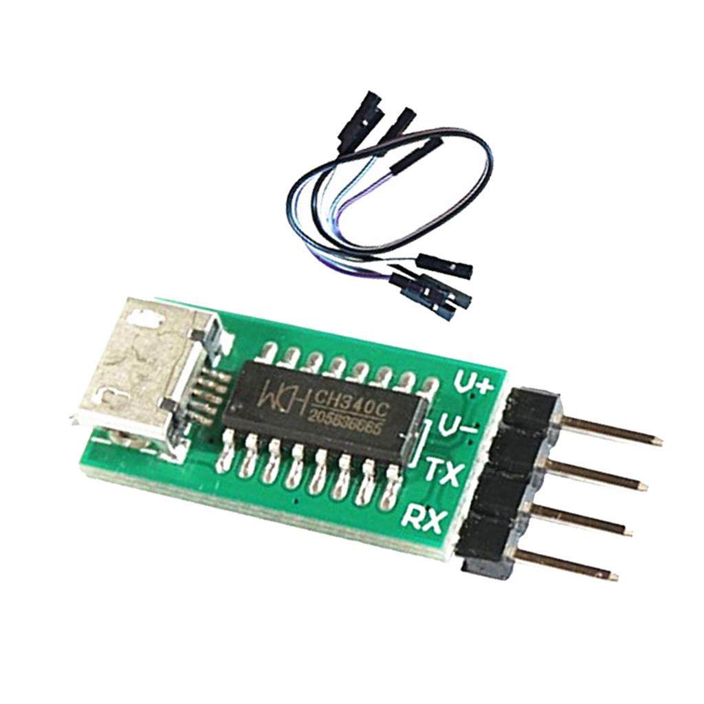 CH340C USB Transfer TTL Serial Port ISP Download Module 51 STM32 win7 CH340T