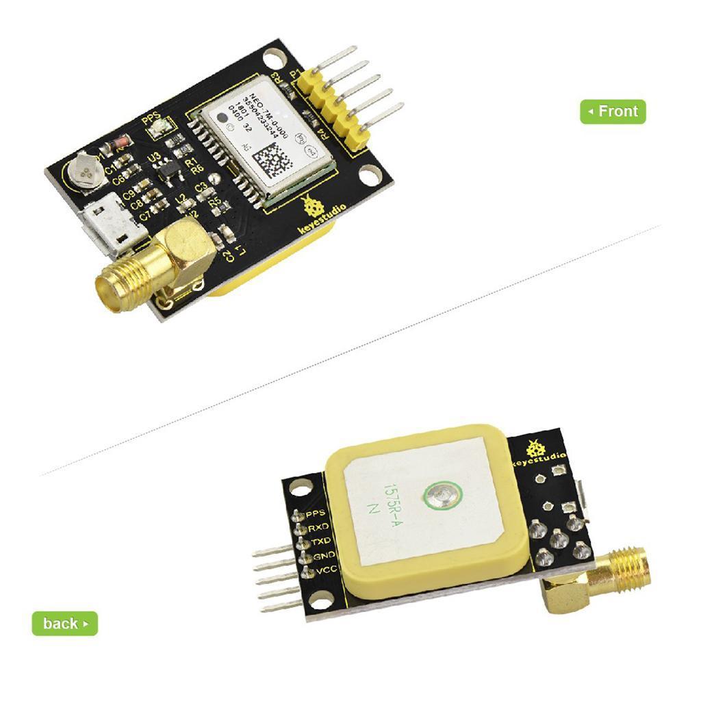 Keyestudio Mini GPS NEO-7M Module Board DIY for Arduino Strong Positioning