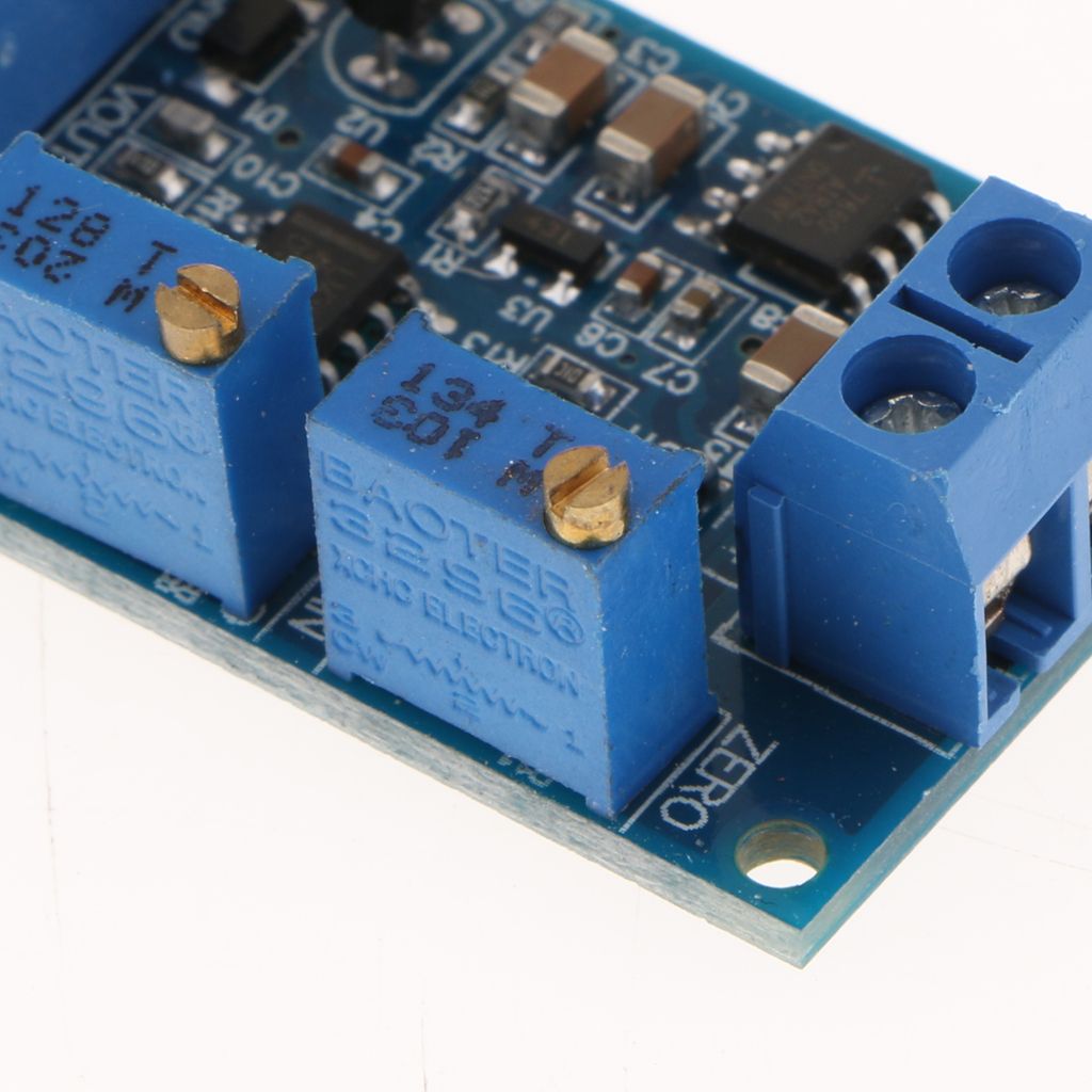 Current To Voltage Transmitter Signal Converter 0/4-20mA To 0-3.3V5V10V