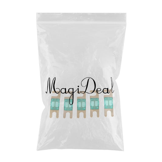 5Pcs Mini Small Car Truck Fuse Kit Auto Blade Fuse Plug In Fork Fuse 30A	