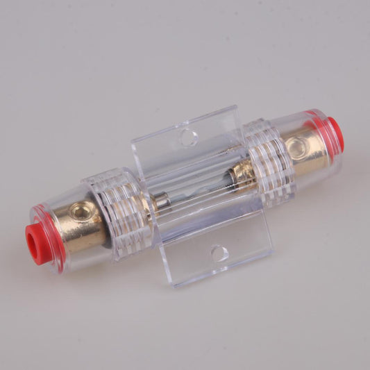 Glass Tube Fuse Holder Adapter with Fast Blow Tube Fuse for Car Truck 60A
