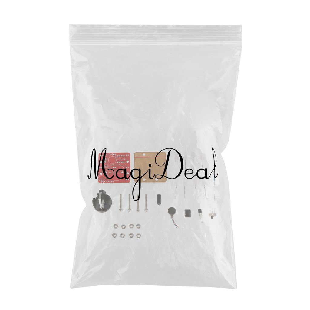 DIY Swing Shaking LED Dice Kits Module with Small Vibration Motor 6V Red