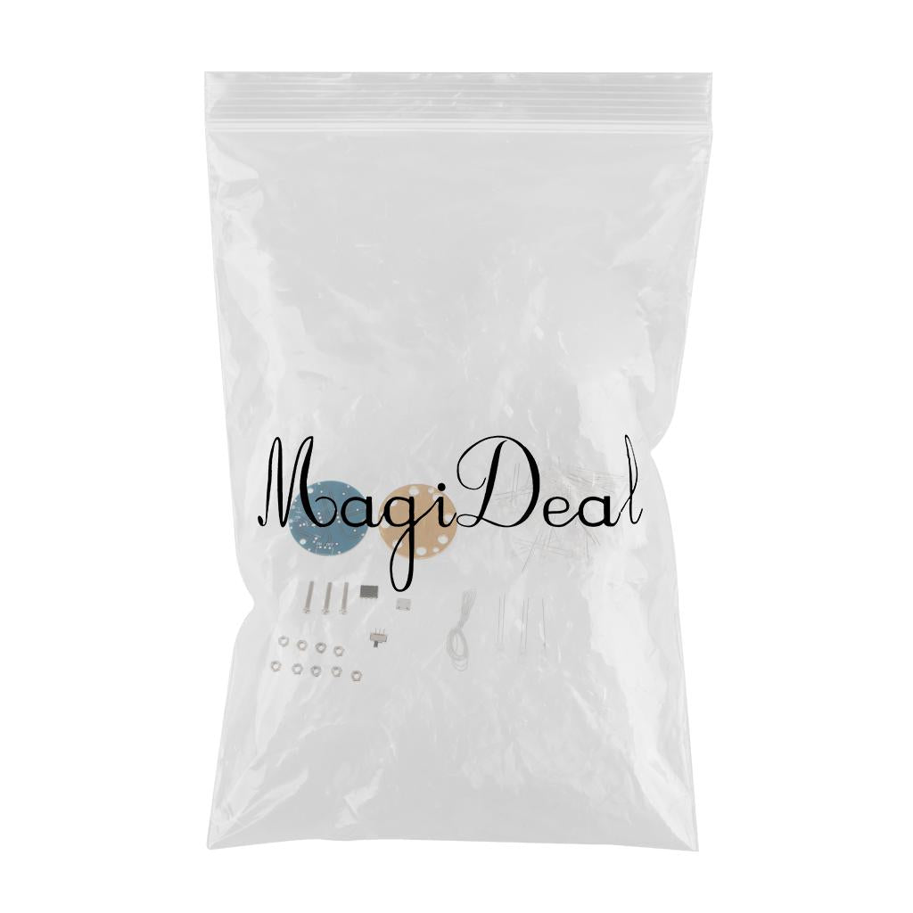 DIY Christmas Star Flashing Dimensional Round LED Cylinder Kit