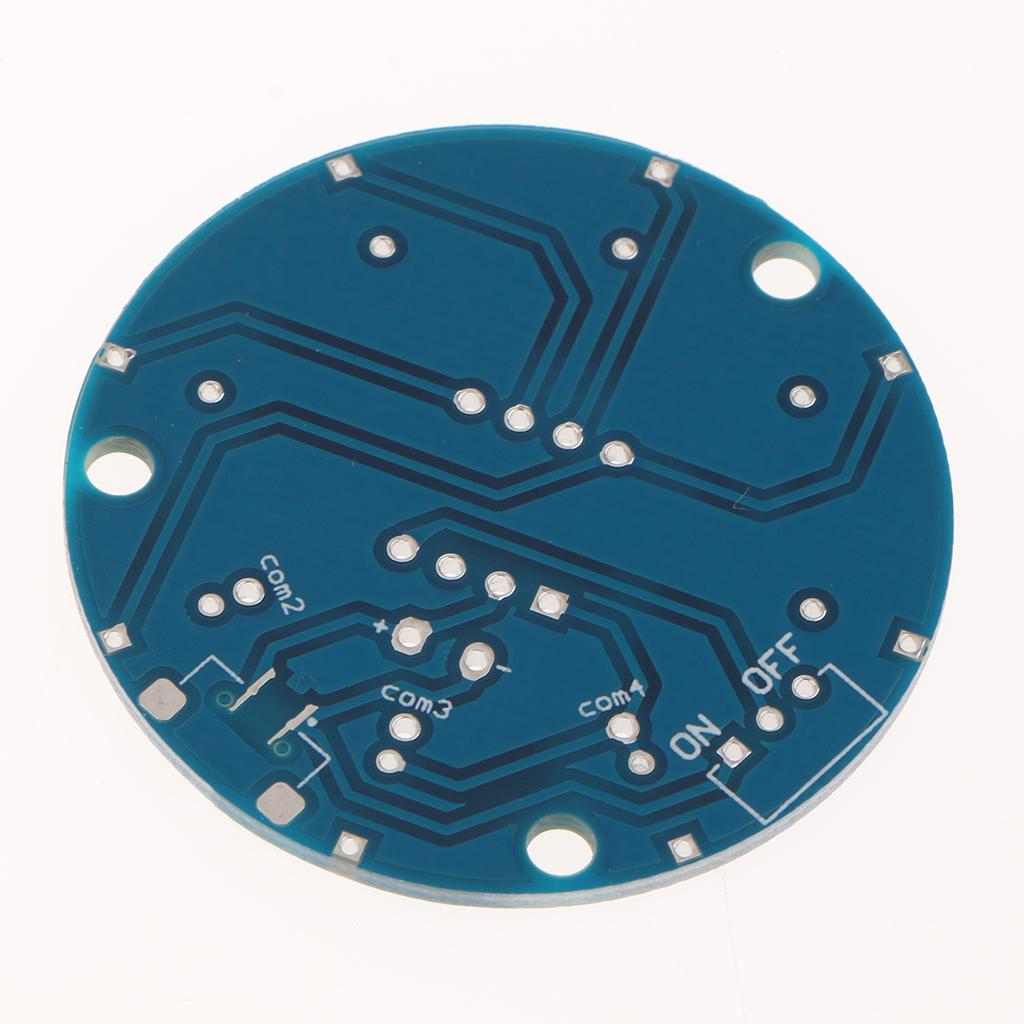 DIY Christmas Star Flashing Dimensional Round LED Cylinder Kit