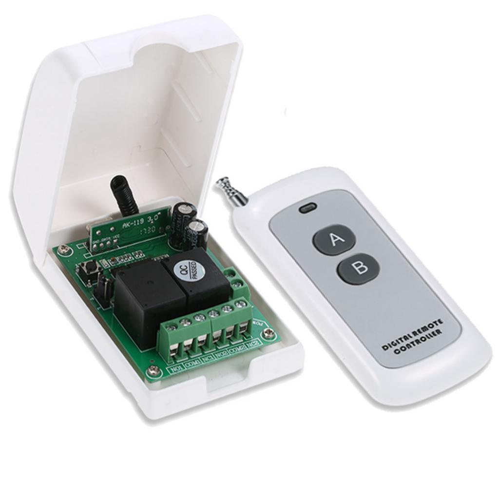 DC12V 2-way Switch with Ultra-Thin 1000m Remote Control Lighting Controller