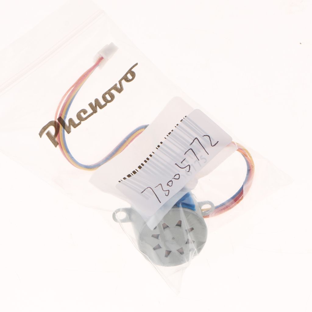 DC 12V 4 Phase 5 Wires Step Motor Valve Gear Stepper Motor,Diameter: 27mm Cable Length: 23cm