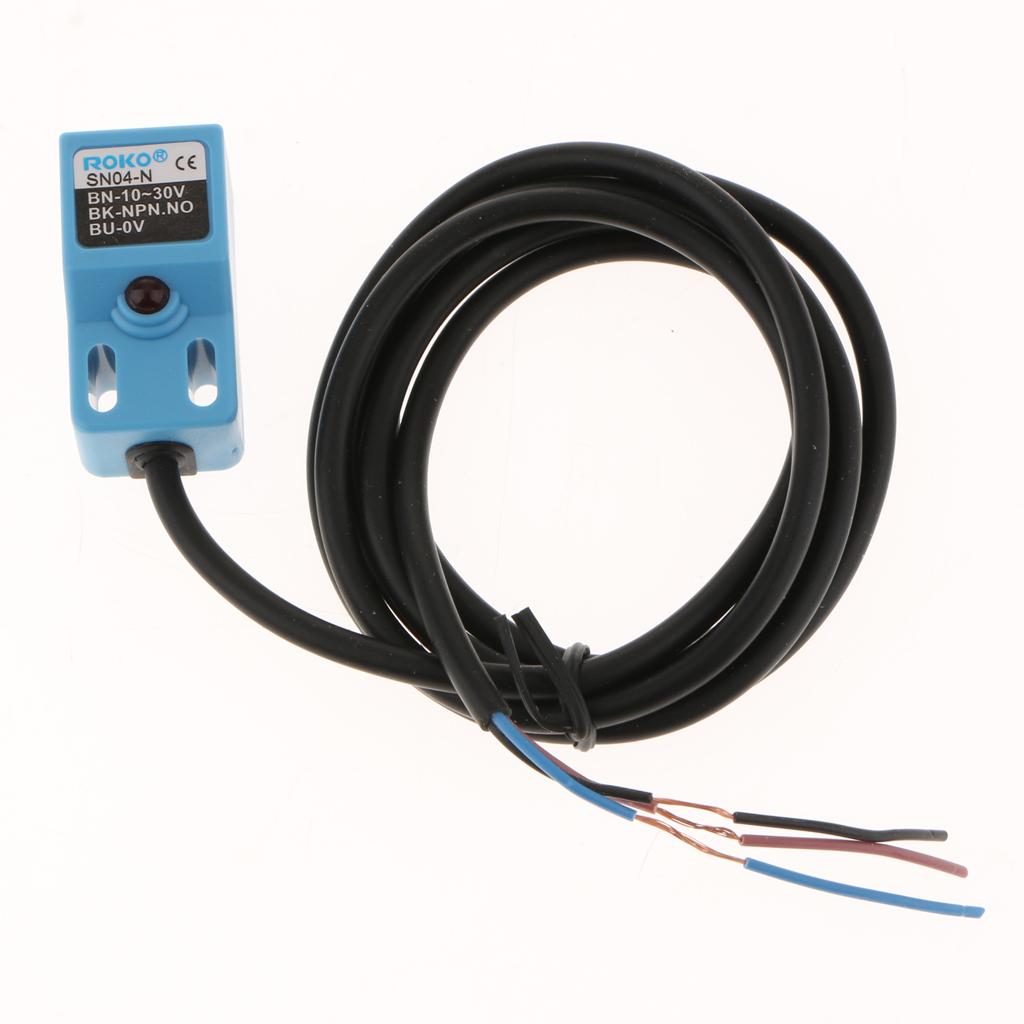 SN04-N SN04-P DC NPN Approach Sensor Inductive Proximity Switch Sensor Switch 4mm 3-Wire 6-36V/DC