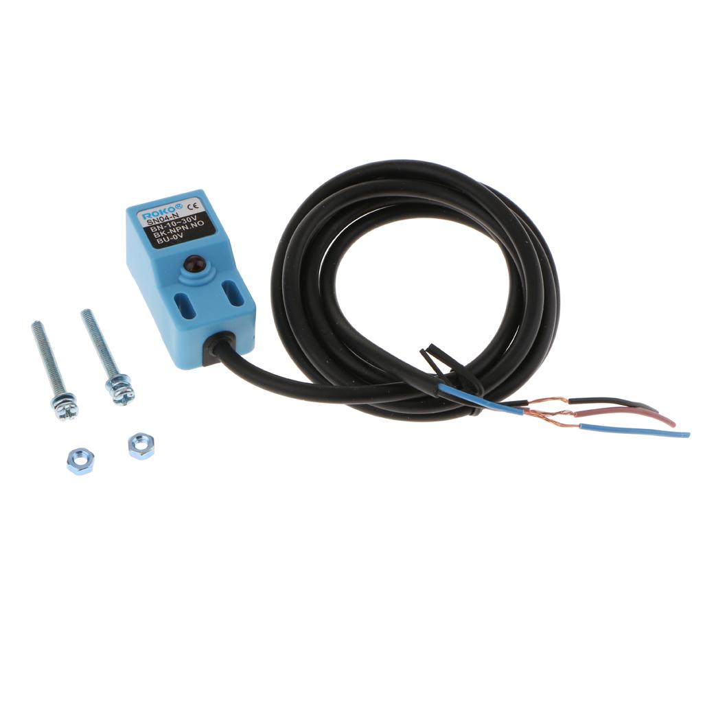 SN04-N SN04-P DC NPN Approach Sensor Inductive Proximity Switch Sensor Switch 4mm 3-Wire 6-36V/DC