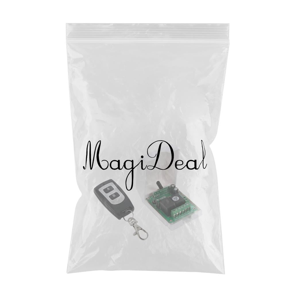 DC 12V Relay Wireless RF Remote Control Switch Transmitter with Receiver
