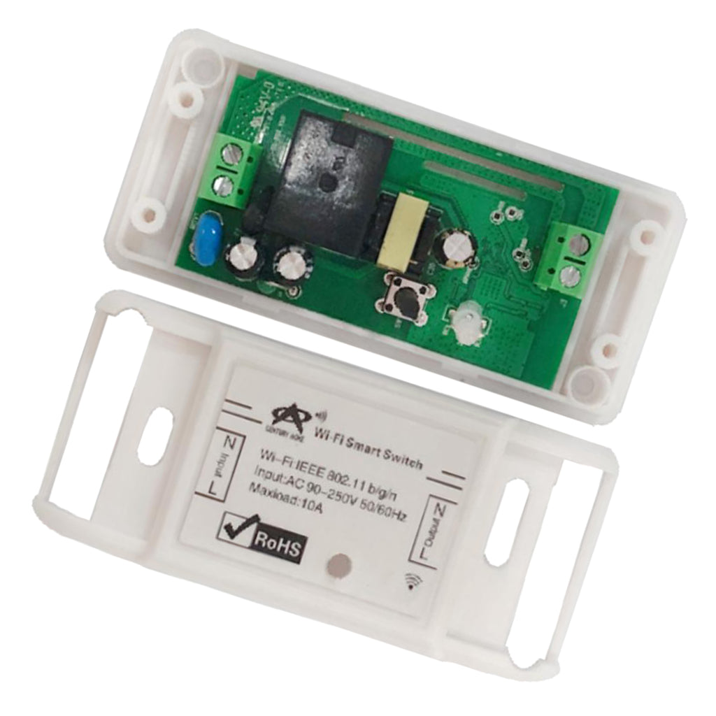 1CH Smart WiFi Wireless Switch Module Monitor For Android APP Ctrl 2.4 G