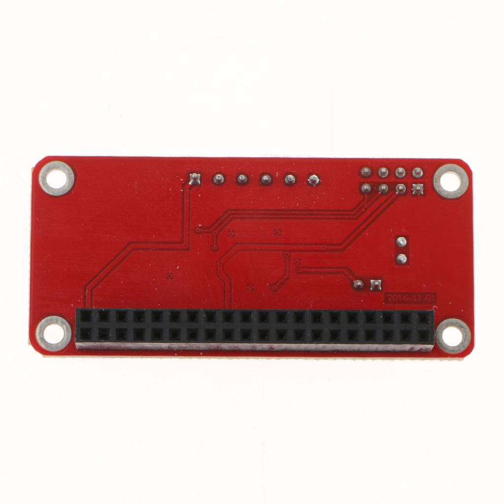 Red Metal + Plastic + PCB Raspberry Pi 3/2 B + ADS1115-ADC Module