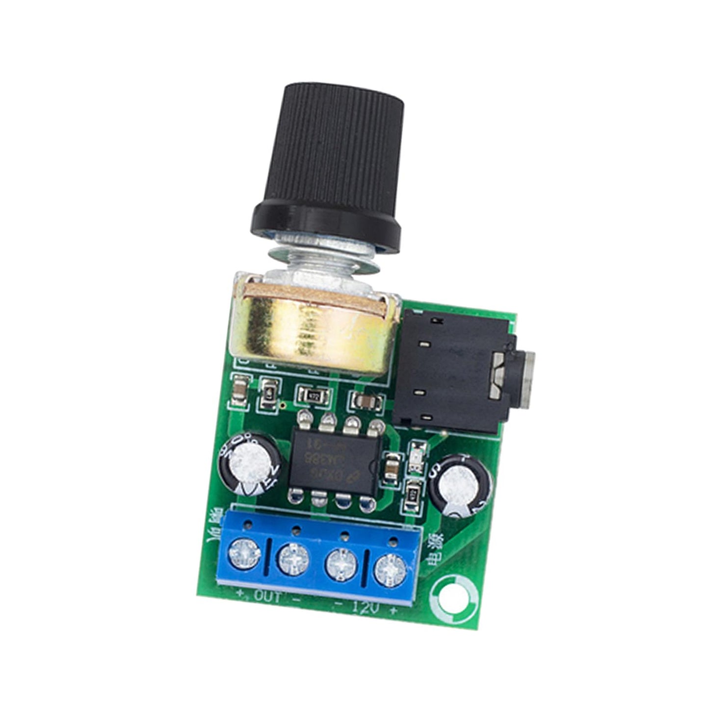 LM386 0.5-10W Audio Power Amplifier Module DC 3-12V Stereo Amp Board, DIY Sound System Component