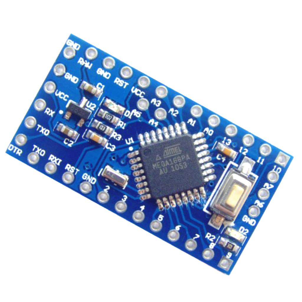 Arduino Pro Mini ATmega 168 AVR Development Board,5V/3.3V Microcontroller