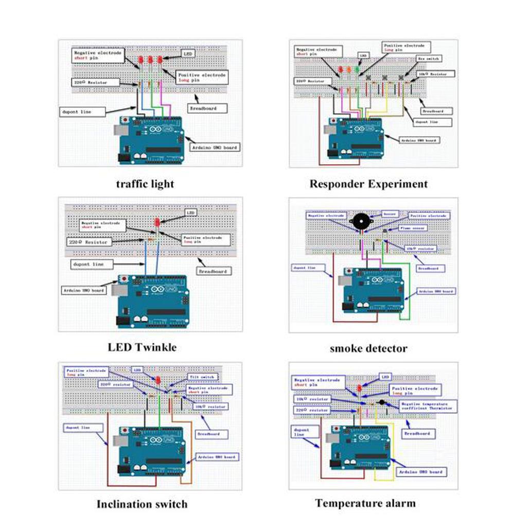   Project Super Starter Kit 14 Kinds of Advanced Sensors Tutorial Arduino