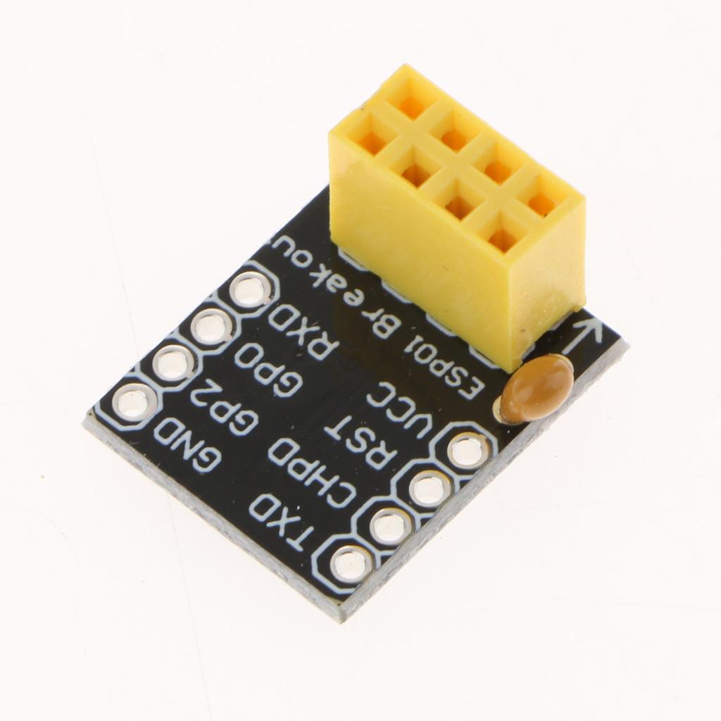ESP8266 ESP01 ESP01S Breadboard Module,Breakout Breadboard Adapter