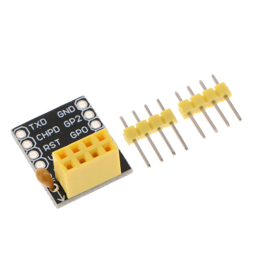ESP8266 ESP01 ESP01S Breadboard Module,Breakout Breadboard Adapter