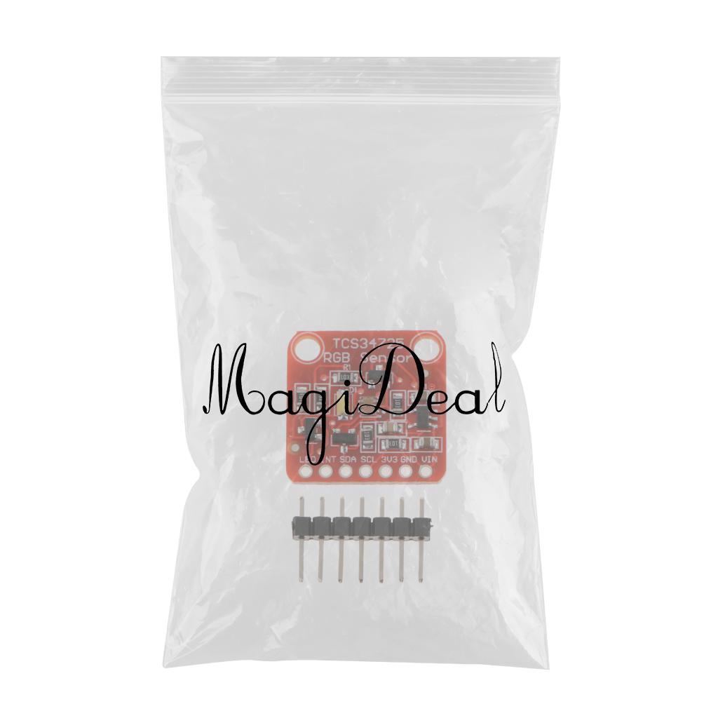 TCS34725 RGB Light Color Sensor Recognition Module Development Board Module for Arduino