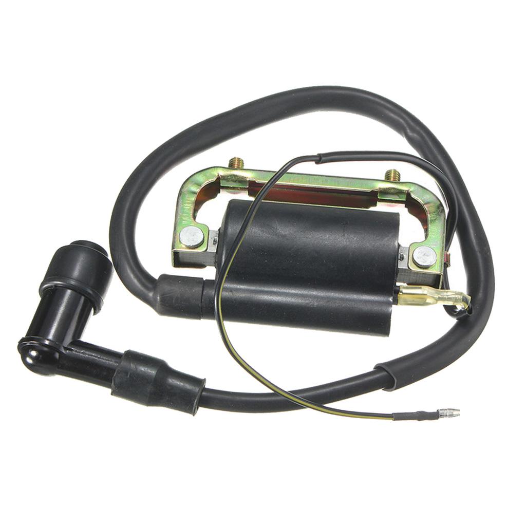 For HONDA CT70 Ignition Coil OEM Lgnition Coil Replacement 1969-1981 Black
