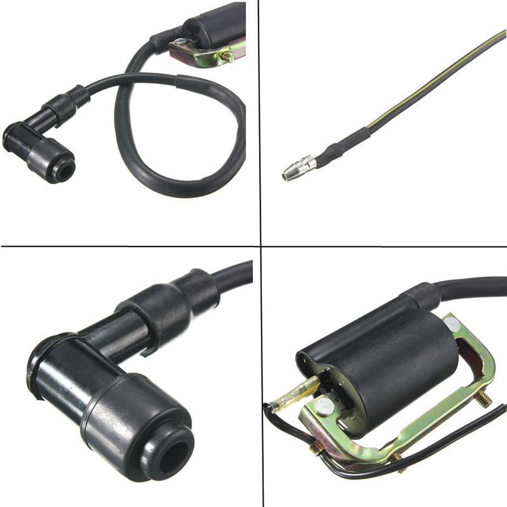 For HONDA CT70 Ignition Coil OEM Lgnition Coil Replacement 1969-1981 Black