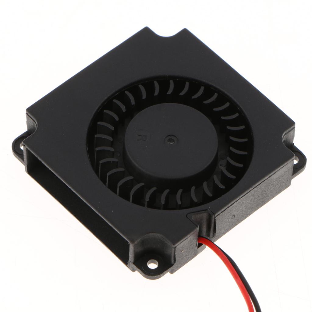 3D Printer Cooling Fan for Turbine Cooler Heatsinks Black  12V
